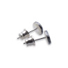 puces oreille argent 925
