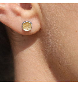 puces d'oreille argent