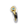 bague emeraude argent 925