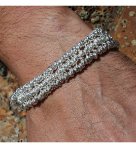 bracelet en argent pour homme