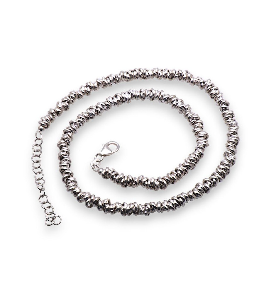 collier perles argent 925