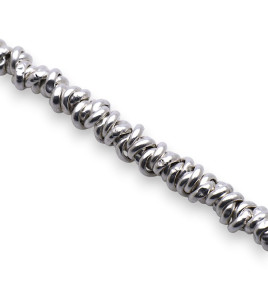 collier argent femme