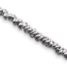 collier argent femme