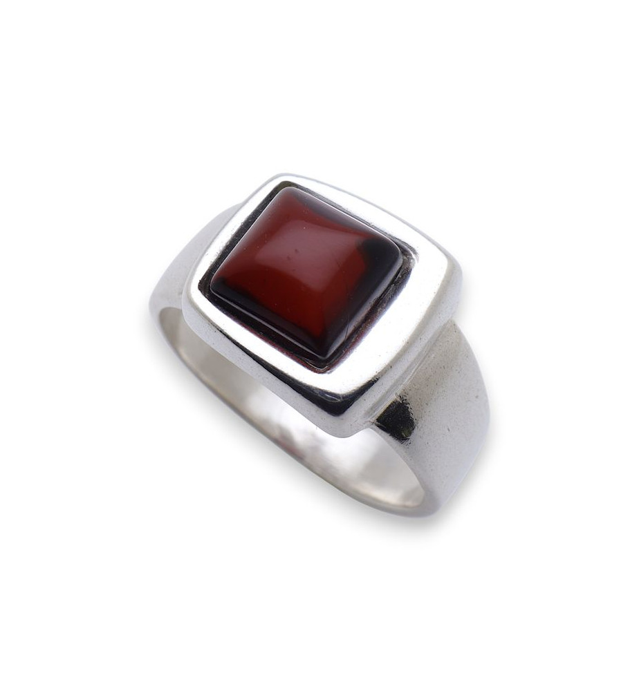 bague ambre et argent bague ambre et argent