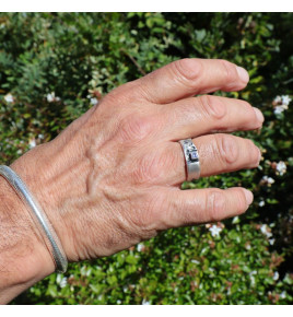 tanzanite bijoux homme