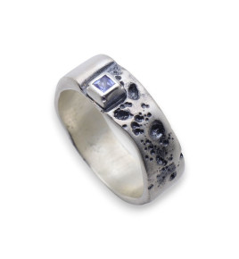 bague tanzanite argent