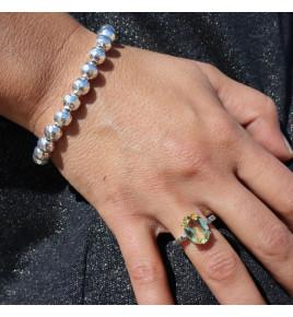 bague quartz lemon