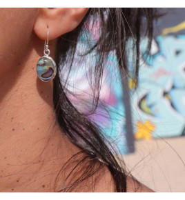 boucles d oreilles abalone