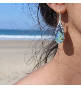 boucles d oreilles abalone
