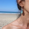 boucle d'oreille abalone