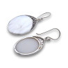 boucles d oreille nacre