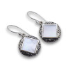 boucles d oreille nacre