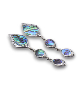 boucles d oreilles abalone