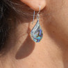 abalone boucles d'oreilles
