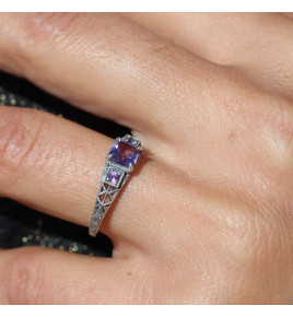 bague de fiancaille femme