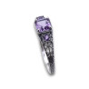 bague améthyste femme