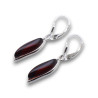 boucle d'oreille ambre