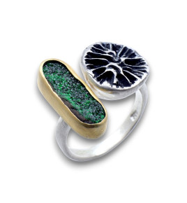 uvarovite bague argent uvarovite bague argent