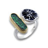 uvarovite bague argent