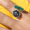 uvarovite bague