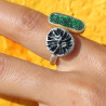 uvarovite bagues femme