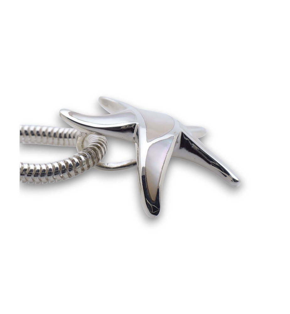 pendentif étoile argent