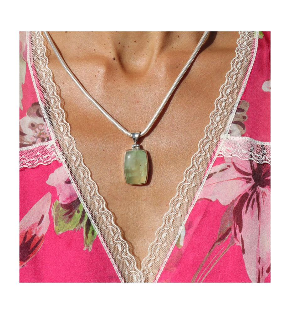 prehnite pendentif