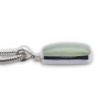 pendentif argent prehnite