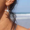 boucles d oreilles en forme d étoile