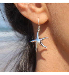 boucles d oreilles en forme d étoile de mer