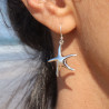 boucles d oreilles en forme d étoile de mer