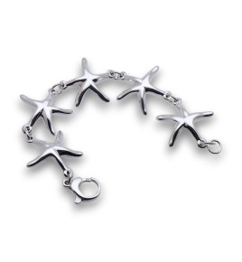 bracelet argent etoile