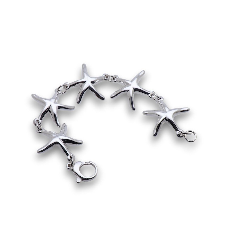 bracelet argent etoile