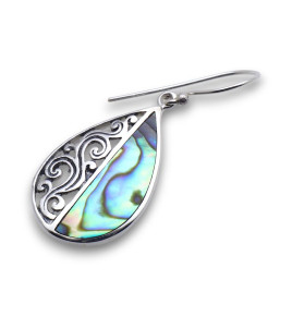 boucles d oreilles abalone