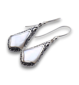 boucles d oreille nacre