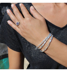 bracelet en argent pour femme