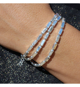 bracelet perles argent 925
