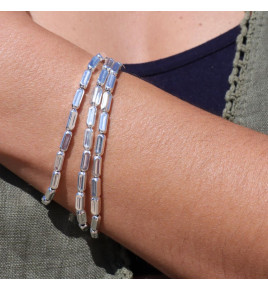 bracelet argent femme