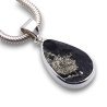 pyrite ardoise pendentif