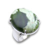 bague pierre verte