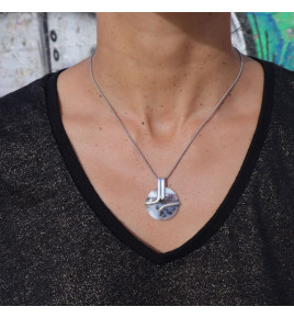 pendentif agate dentritique