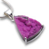 cobaltocalcite pendentif argent