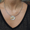 pendentif argent et diamant
