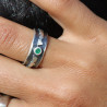 émeraude bague creation