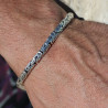bracelet argent pour homme