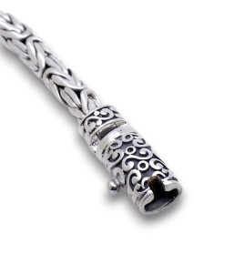 bracelet homme argent massif