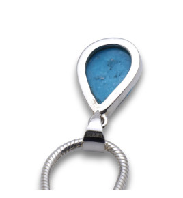 pendentif turquoise naturelle
