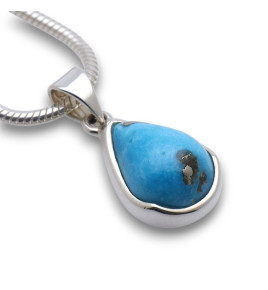 pendentif turquoise femme
