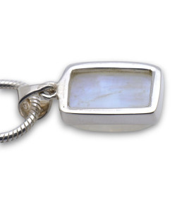 pendentif pierre de lune argent