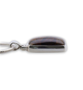 pietersite pendentif argent